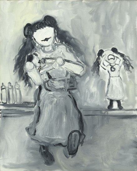 依田洋一朗《Kuddly Kiernin & Her Children》