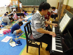 東三鷹学園三鷹市立第一小学校にて