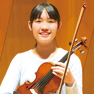 稲田清香（中学3年生）［コンサート・ミストレス］