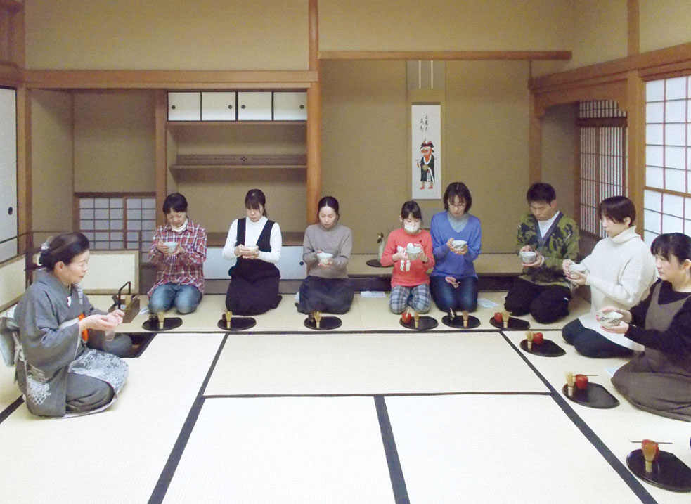 みたか井心亭 茶道体験教室 第4回