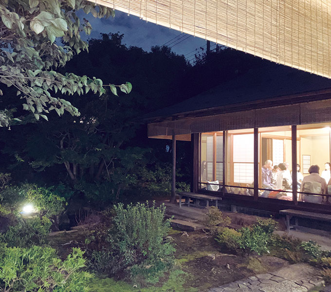 みたか井心亭 夜のお茶を楽しむ会 pickup