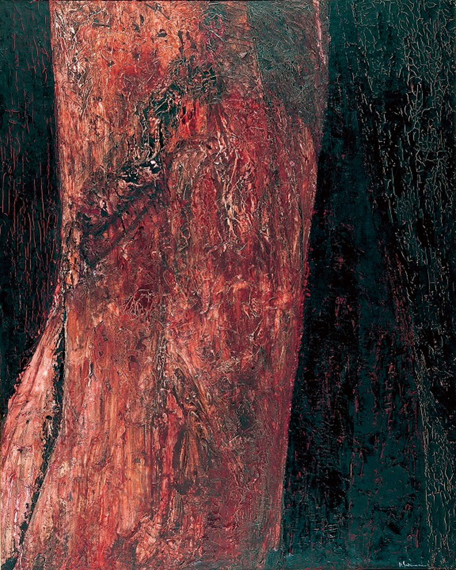 《樹（一）》 162×130cm / 1961年 / 山形美術館蔵