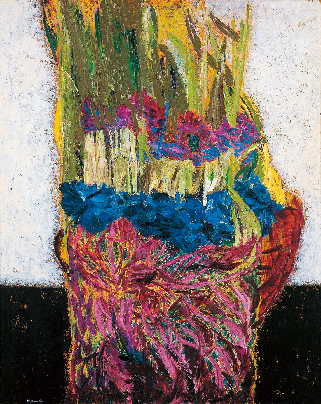 《花》 162×130 cm / 1975年 / 山形美術館蔵